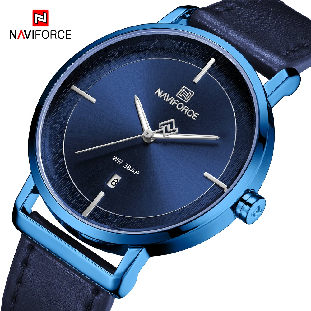 2019 New Men Watches NAVIFORCE Brand Luxury Quartz Watch Women's Fashion Ultra-Thin Wristwatches Male Business Waterproof Clock
2019 New Men Watches NAVIFORCE Brand Luxury Quartz Watch Women's Fashion Ultra-Thin Wristwatches Male Business Waterproof Clock