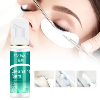70ml Professional Eye Lashes Cleaning Foam Individual Eyelash Extension Cleanser Shampoo Eyelashes Detergent Makeup Mousse Puff
70ml Professional Eye Lashes Cleaning Foam Individual Eyelash Extension Cleanser Shampoo Eyelashes Detergent Makeup Mousse Puff