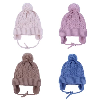 New Fashion Winter Cute Toddler Kids Girl Boy Hats Pompom Thicken Velvet Warm Baby Crochet Knit Hat Beanie Earmuffs Cap For 0-4T
New Fashion Winter Cute Toddler Kids Girl Boy Hats Pompom Thicken Velvet Warm Baby Crochet Knit Hat Beanie Earmuffs Cap For 0-4T