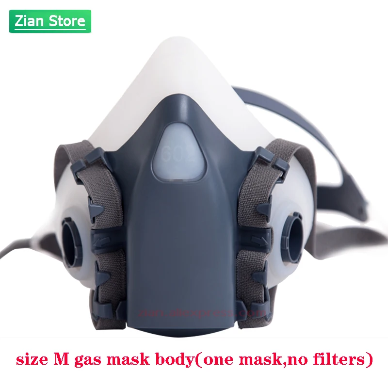 7501/7502 Gas Mask Silicone Body for Painting Spray Experiment KN95 Single Mask can be used with 6000 Series Anti-gas Filter
7501/7502 Gas Mask Silicone Body for Painting Spray Experiment KN95 Single Mask can be used with 6000 Series Anti-gas Filter