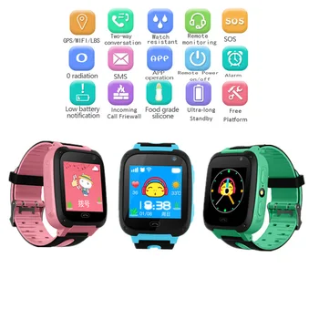 Children's watch GPS smart phone watches swimming baby clock waterproof SOS device tracker locator child safety anti-lost device
Children's watch GPS smart phone watches swimming baby clock waterproof SOS device tracker locator child safety anti-lost device
