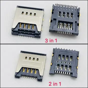 2 in 1 3 in 1 Flip Slider Domestic Smartphone Old Machine 8pin Patch Insert Type PCB Board Dual SIM TF SD Card Adapter Holder
2 in 1 3 in 1 Flip Slider Domestic Smartphone Old Machine 8pin Patch Insert Type PCB Board Dual SIM TF SD Card Adapter Holder