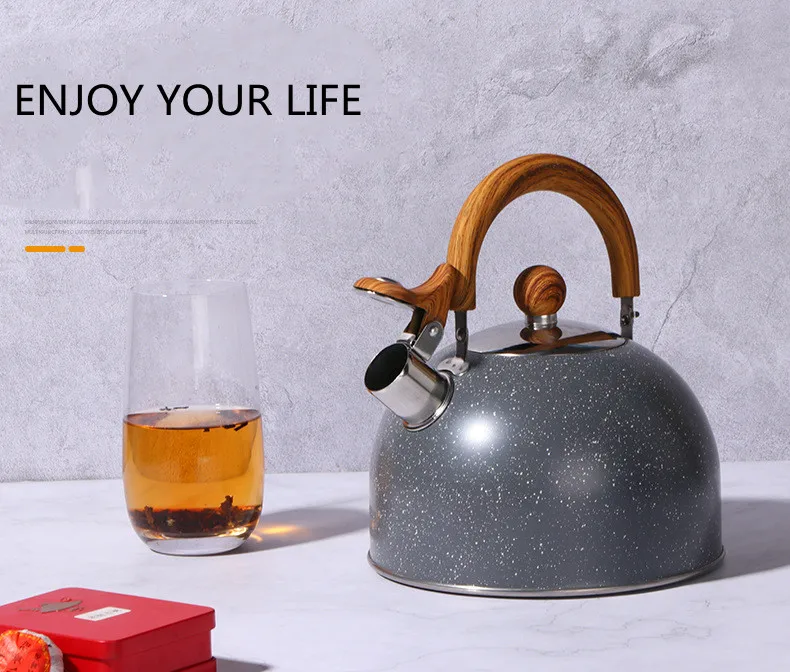 Generic 2.5L Stainless Steel Marbling Whistling Kettle Induction Best Price Online Jumia Kenya