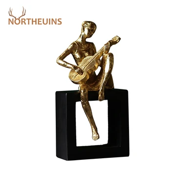 NORTHEUINS Resin Musician Musical Instrument Miniature Figurines Creative Vintage Statues For Home Decor Interior Decoration
NORTHEUINS Resin Musician Musical Instrument Miniature Figurines Creative Vintage Statues For Home Decor Interior Decoration