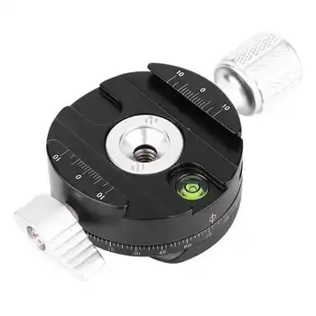 QJ-07 Aluminum Alloy 360 Degree Rotatable Panoramic Tripod Head with Scale Level 1/4 Inch Screw tripod ball head Tripod Head
QJ-07 Aluminum Alloy 360 Degree Rotatable Panoramic Tripod Head with Scale Level 1/4 Inch Screw tripod ball head Tripod Head
