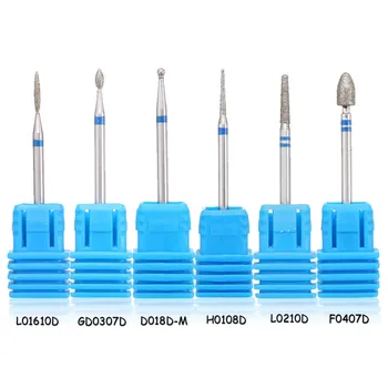 6 Type Diamond Nail Drill Milling Nail Drill Bits Cuticle Cutter for Manicure Nail Files Electric Milling Burr Grinder
6 Type Diamond Nail Drill Milling Nail Drill Bits Cuticle Cutter for Manicure Nail Files Electric Milling Burr Grinder