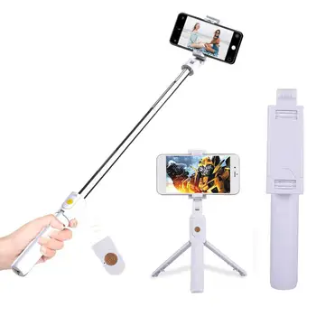 Bluetooth Tripod K07 Selfie Stick Detachable Remote Control Portable Selfie Stick Mobile Phone Live Broadcast
Bluetooth Tripod K07 Selfie Stick Detachable Remote Control Portable Selfie Stick Mobile Phone Live Broadcast