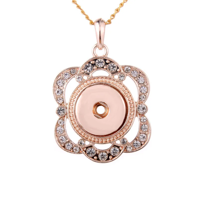 Snap Jewelry Crystal Rose Gold Flower Snap Button Necklace For Women Fit 18mm 20mm Snap Button Jewelry Snaps Necklaces
Snap Jewelry Crystal Rose Gold Flower Snap Button Necklace For Women Fit 18mm 20mm Snap Button Jewelry Snaps Necklaces