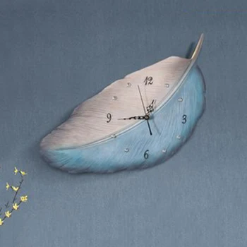 Nordic Creative Wall Watch Clock Luxury Living Room Silent Decoration Clock Wall Simple Feather Modern Unique Wall Clocks QZE251
Nordic Creative Wall Watch Clock Luxury Living Room Silent Decoration Clock Wall Simple Feather Modern Unique Wall Clocks QZE251