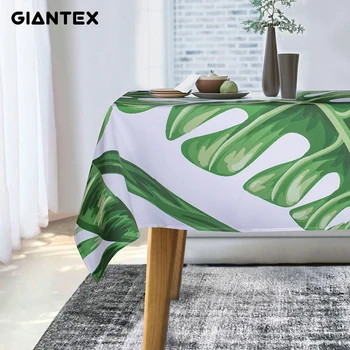 GIANTEX Square Decorative TableclothTablecloth Waterproof Printed Table Cover Tropical Plants Party Wedding Table Cloth For Home
GIANTEX Square Decorative TableclothTablecloth Waterproof Printed Table Cover Tropical Plants Party Wedding Table Cloth For Home