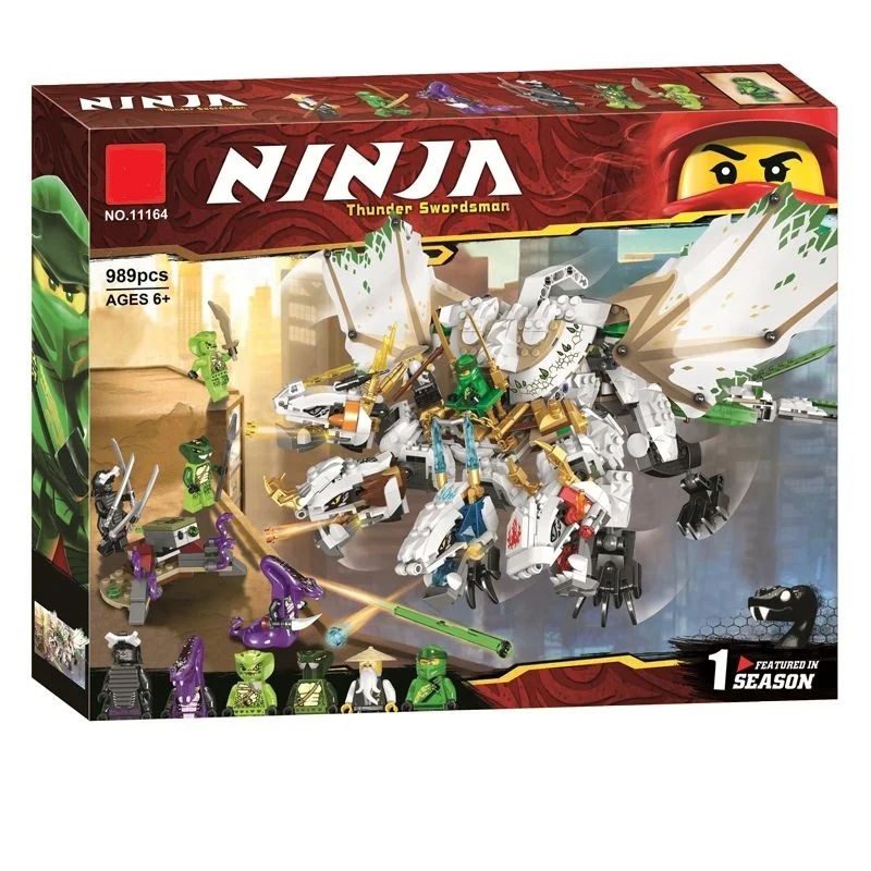 New 11164 Ninja Series Flying Dragon Mech Reconstruction Compatible legoinglys 70679 Brick Building Blocks Educational Toys
New 11164 Ninja Series Flying Dragon Mech Reconstruction Compatible legoinglys 70679 Brick Building Blocks Educational Toys