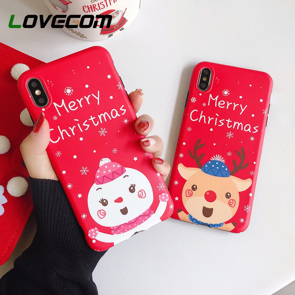 LOVECOM Merry Christmas Phone Case For iPhone 11 Pro Max XR XS Max 6 6S 7 8 Plus X Santa Claus Snowman Soft IMD Back Cover Gift
LOVECOM Merry Christmas Phone Case For iPhone 11 Pro Max XR XS Max 6 6S 7 8 Plus X Santa Claus Snowman Soft IMD Back Cover Gift