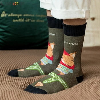 KANCOOLD Women Christmas Socks combed cotton 3D printing adult cute trend creative pattern in the tube cotton couple socks
KANCOOLD Women Christmas Socks combed cotton 3D printing adult cute trend creative pattern in the tube cotton couple socks