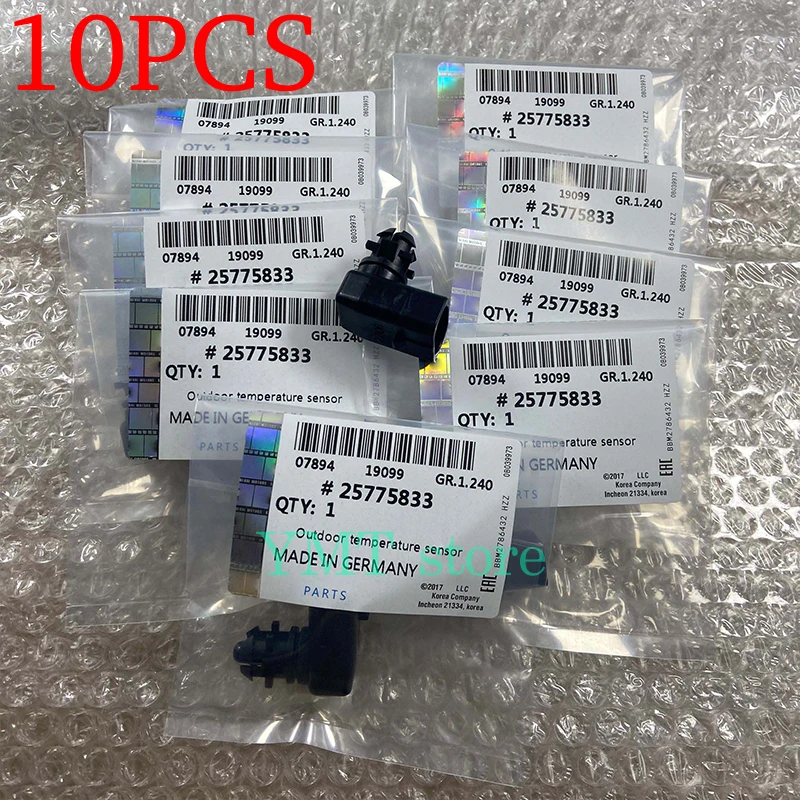 Оригинальный датчик наружной температуры воздуха для Cruze Cadillac Opel Vauxhall Astra Vectra Zafira 25775833, 10 шт.
Оригинальный датчик наружной температуры воздуха для Cruze Cadillac Opel Vauxhall Astra Vectra Zafira 25775833, 10 шт.