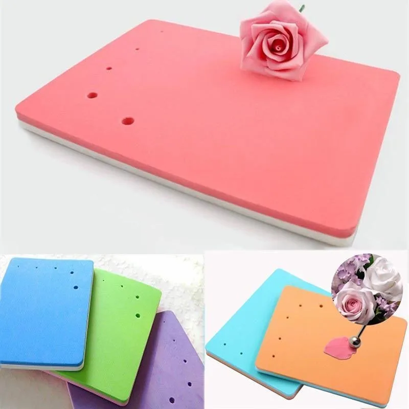 Sponge Cake Foam Pad Flower Modelling Gum Paste Fondant Cake Mat Baking For Sugarcraft Decoration Random Color
Sponge Cake Foam Pad Flower Modelling Gum Paste Fondant Cake Mat Baking For Sugarcraft Decoration Random Color