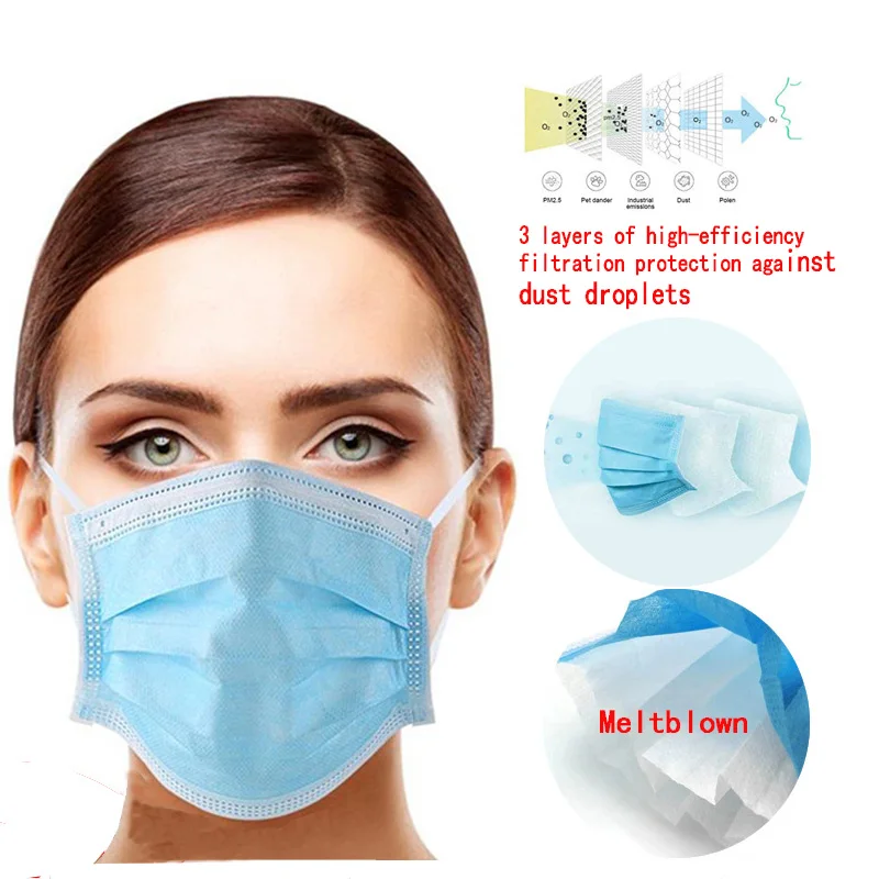 1-200 pcs 3 Laye Mask dust protection Masks Disposable Face Masks Elastic Ear Loop Disposable Dust Filter Safety Mask Anti-Dust
1-200 pcs 3 Laye Mask dust protection Masks Disposable Face Masks Elastic Ear Loop Disposable Dust Filter Safety Mask Anti-Dust