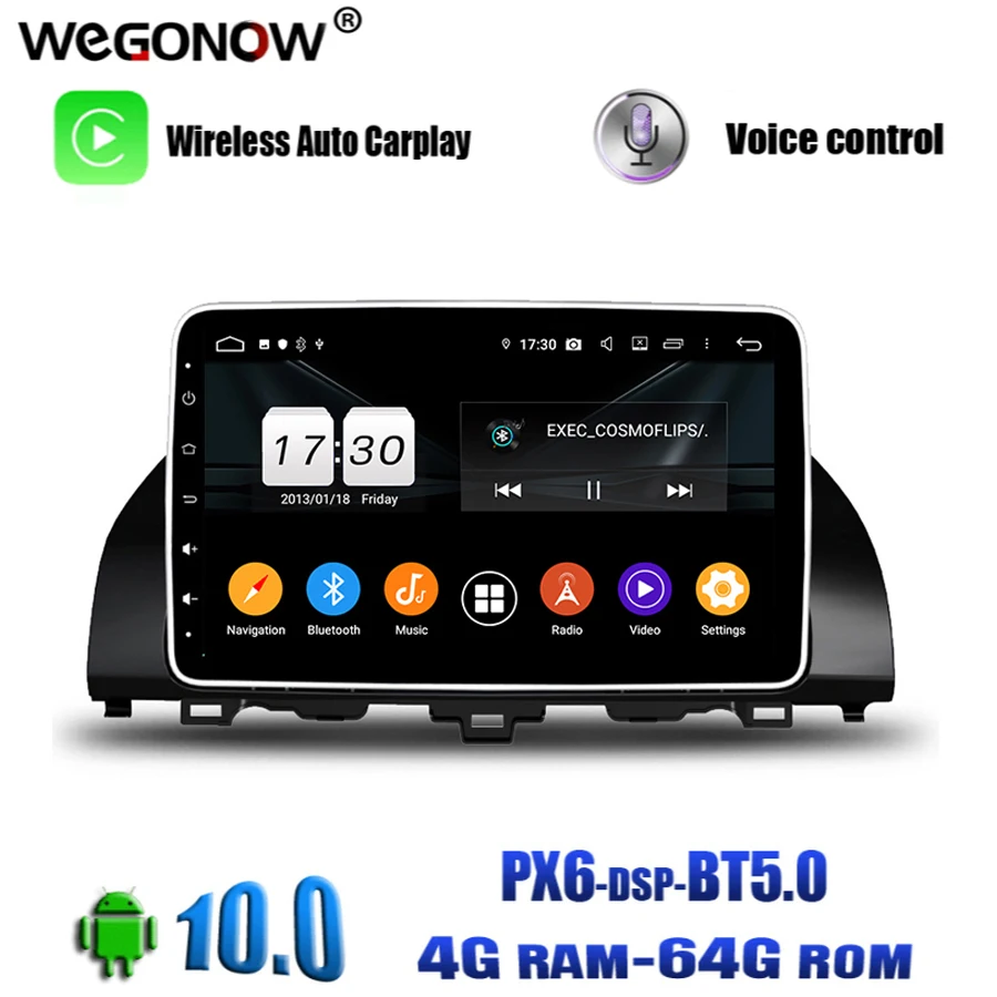 IPS DSP 10 1 "Android 0 4GB 64GB/8 GB/Core dvd плеер для автомобиля GPS навигации аудио стерео радио