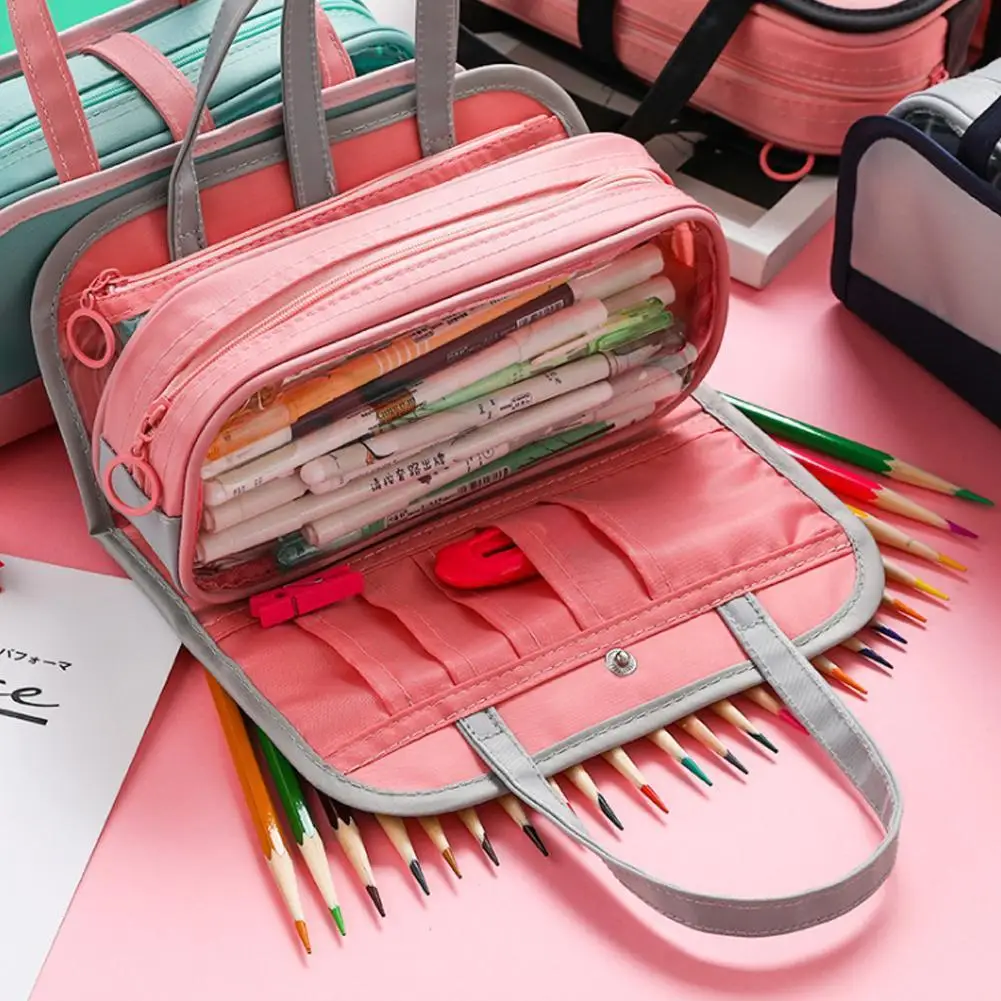 VIVIDCRAFT INS Multifunctional Pencil bag Waterproof Detachable HOT bag bag oxford For School Cosmetic wash Case case Penci H8B1
VIVIDCRAFT INS Multifunctional Pencil bag Waterproof Detachable HOT bag bag oxford For School Cosmetic wash Case case Penci H8B1