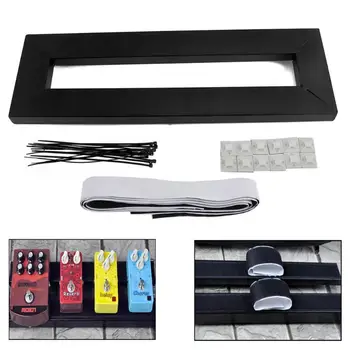 Black Electric Guitar Effect Stick Pedal Board Alloy Pedalboard Effector Support Holder Electric Musical Instrument Part
Black Electric Guitar Effect Stick Pedal Board Alloy Pedalboard Effector Support Holder Electric Musical Instrument Part