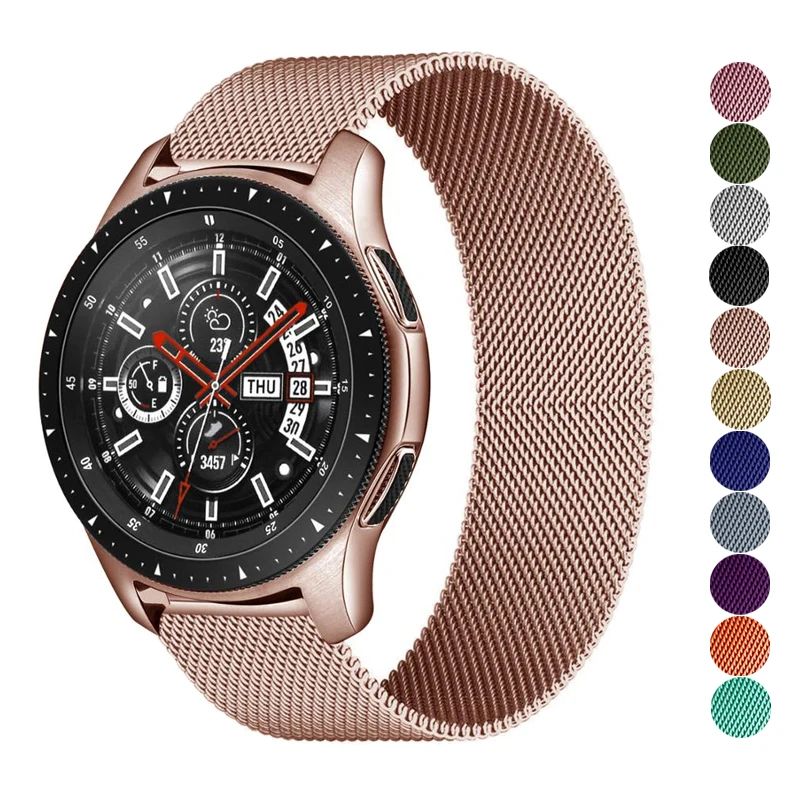 Universal 22MM Bracelet Strap For Samsung Galaxy Watch 46mm Gear S3 Smart Watch Silicone Wrist Band For Galaxy watch3 41mm 45mm
Universal 22MM Bracelet Strap For Samsung Galaxy Watch 46mm Gear S3 Smart Watch Silicone Wrist Band For Galaxy watch3 41mm 45mm