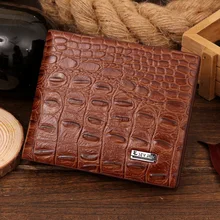 Men's wallet new crocodile man's short business casual horizontal Money Bag Hasp Clutch Purse Slim Card Holder Coin Pocket 461 
Men's wallet new crocodile man's short business casual horizontal Money Bag Hasp Clutch Purse Slim Card Holder Coin Pocket 461