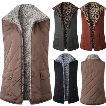 Fashion Women coats Women Sleeveless Jacket Winter Vest Female Vest Women's Windproof Warm Waistcoat Lady's solid color vest
Fashion Women coats Women Sleeveless Jacket Winter Vest Female Vest Women's Windproof Warm Waistcoat Lady's solid color vest