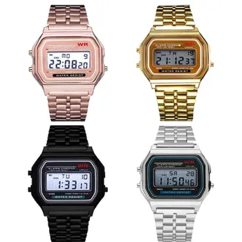 Led Electronic Watch Wr F91W Steel Belt A159 Harajuku Style Fashion Watch Multi-Function Led Table Watch
Led Electronic Watch Wr F91W Steel Belt A159 Harajuku Style Fashion Watch Multi-Function Led Table Watch