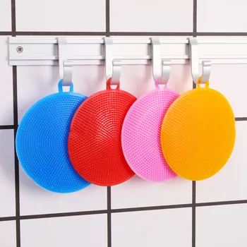 Kitchen Accessories Multifunctional Silicone Dishwash Brush Coaster Thickening Cleaning Kitchen Fruit Cleaner Washing Gadgets
Kitchen Accessories Multifunctional Silicone Dishwash Brush Coaster Thickening Cleaning Kitchen Fruit Cleaner Washing Gadgets