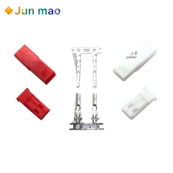 50set/lot JST Connector Plug 2pin Female, Male and Crimps RC battery connector for Auto,E-Bike,boat,LCD,LED ect Red White New
50set/lot JST Connector Plug 2pin Female, Male and Crimps RC battery connector for Auto,E-Bike,boat,LCD,LED ect Red White New