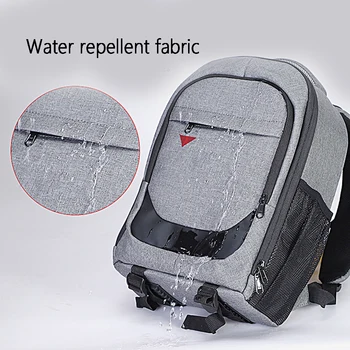 Camera Backpack Large Capacity Solid Photography Protective With Compartment Waterproof Nylon Mesh Pocket Outdoor Shockproof
Camera Backpack Large Capacity Solid Photography Protective With Compartment Waterproof Nylon Mesh Pocket Outdoor Shockproof