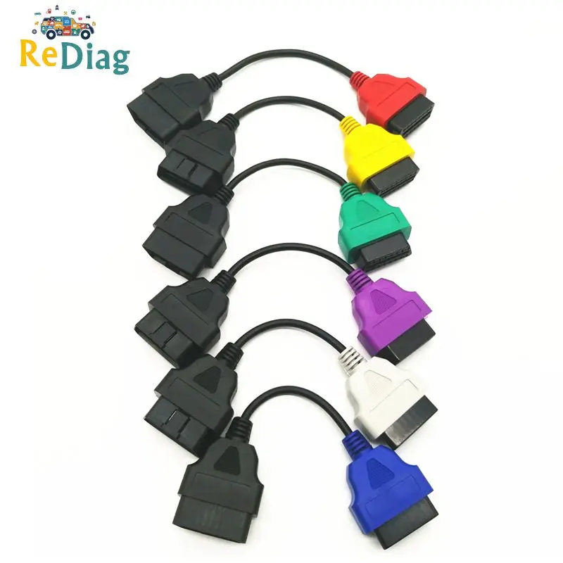 6PCS/lot High Quality FOR FIAT ECU OBD2 Connector Diagnostic Cable For Fiat ECU Scan MultiECUScan Cable for Fiat
6PCS/lot High Quality FOR FIAT ECU OBD2 Connector Diagnostic Cable For Fiat ECU Scan MultiECUScan Cable for Fiat