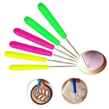 5PCS Stainless Scribe Scriber Needle Tool Cookie Fondant Cake Decorating
5PCS Stainless Scribe Scriber Needle Tool Cookie Fondant Cake Decorating