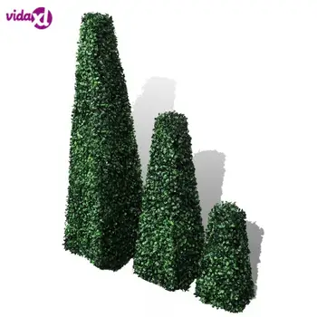 Set Of 3 Artificial Boxwood Pyramid Topiary Weather-Resistant Durable Topiary Set Suitable For Both Indoor And Outdoor Use V3
Set Of 3 Artificial Boxwood Pyramid Topiary Weather-Resistant Durable Topiary Set Suitable For Both Indoor And Outdoor Use V3
