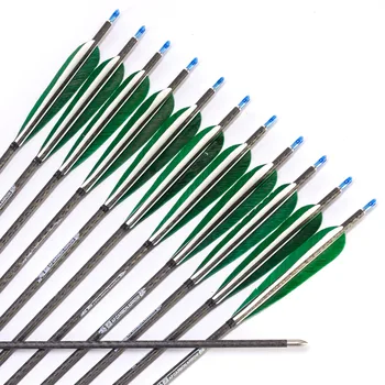 12x 3k Carbon Arrow Turkey feather for Longbow Recurve Bow Hunting with High Quality
12x 3k Carbon Arrow Turkey feather for Longbow Recurve Bow Hunting with High Quality
