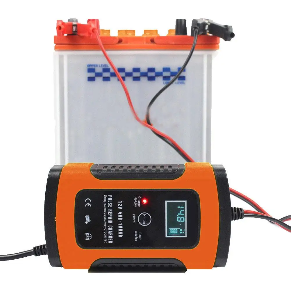 80% HOT SALES!!! 12V 6A Pulse Repair Smart LCD Charger for Auto Car Motorcycle Lead Acid Battery
80% HOT SALES!!! 12V 6A Pulse Repair Smart LCD Charger for Auto Car Motorcycle Lead Acid Battery