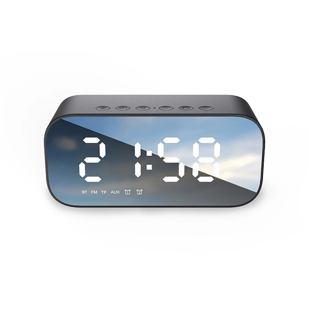 Bluetooth Speaker Multifunctional Clock Alarm The New Speaker With Screen Can Display The Time Bedside Alarm Clock Sound
Bluetooth Speaker Multifunctional Clock Alarm The New Speaker With Screen Can Display The Time Bedside Alarm Clock Sound