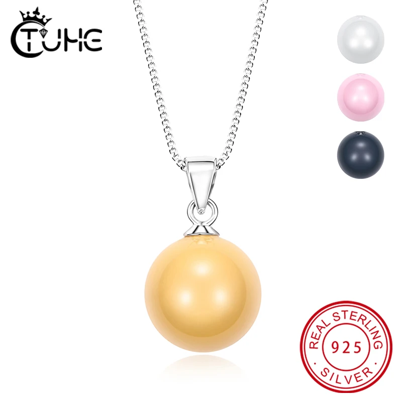 Exquisite Real 925 Sterling Silver With Round Ceramic Pendant Neckalce For Women Elegant Fashion Design Wedding Jewelry Gifts
Exquisite Real 925 Sterling Silver With Round Ceramic Pendant Neckalce For Women Elegant Fashion Design Wedding Jewelry Gifts