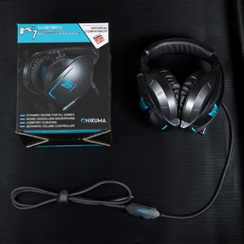Headphones With Mic For Mobile Phone New Tablet ONIKUMA K7 Gaming Headset PC Stereo Bass Earphones
Headphones With Mic For Mobile Phone New Tablet ONIKUMA K7 Gaming Headset PC Stereo Bass Earphones