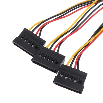 Hot sale 1 piece 4pin IDE to 3 Serial ATA SATA Power Splitter Extension Cable Connectors Computer
Hot sale 1 piece 4pin IDE to 3 Serial ATA SATA Power Splitter Extension Cable Connectors Computer