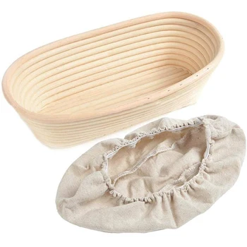 Fermentation Basket Bread Basket Hand-Woven Basket with Interlining Storage Basket Bread Fermentation Basket
Fermentation Basket Bread Basket Hand-Woven Basket with Interlining Storage Basket Bread Fermentation Basket