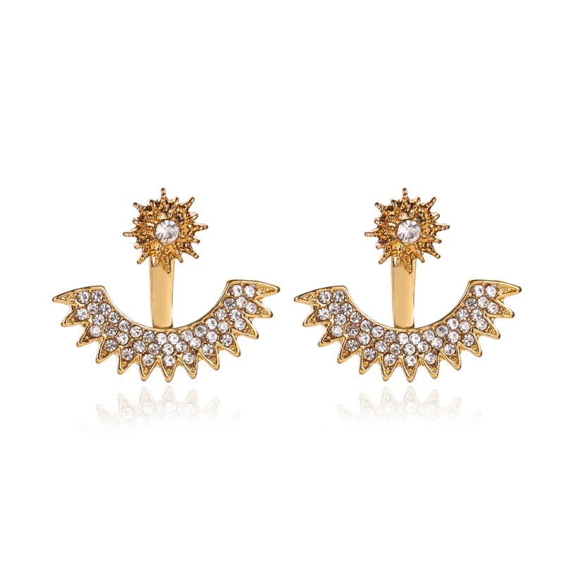 Gold Silver Rose Colour Earrings Cubic Zirconia Stud Sunflower Earrings For Women New Fashion Bohemia Style Jewelry Earrings
Gold Silver Rose Colour Earrings Cubic Zirconia Stud Sunflower Earrings For Women New Fashion Bohemia Style Jewelry Earrings