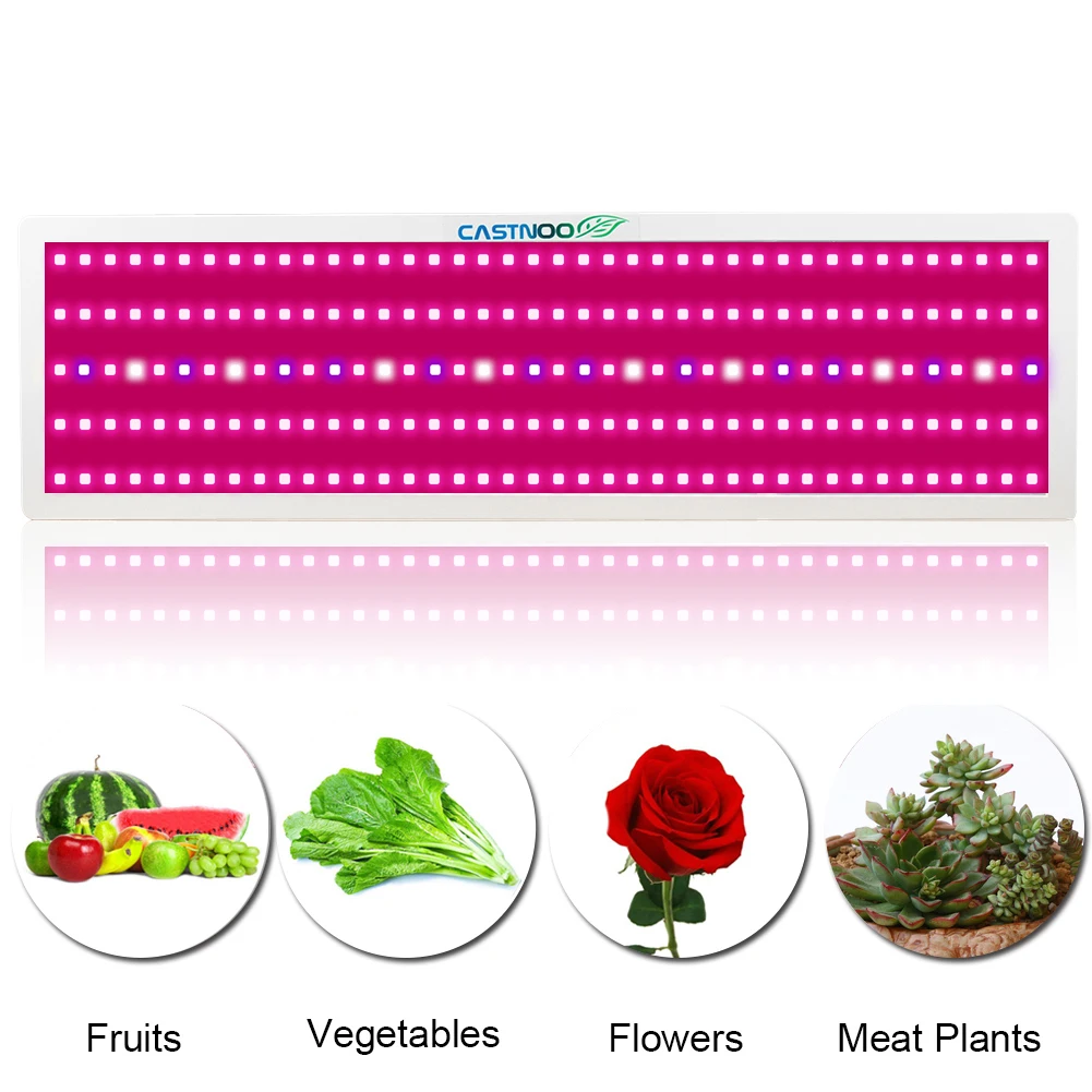 CASTNOO 2000W LED Grow Light полный спектр Крытый Hydro Veg Flower Panel US/EU/UK/AU Plug | Лампы и освещение