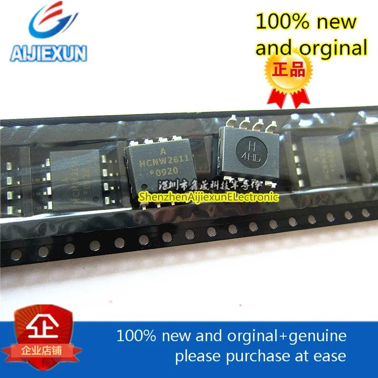 10 шт HCNW2611 HCNW2611-500E High CMR, высокоскоростные TTL совместимые оптопары HCNW-2611 SOP8, большой запас
10 шт HCNW2611 HCNW2611-500E High CMR, высокоскоростные TTL совместимые оптопары HCNW-2611 SOP8, большой запас