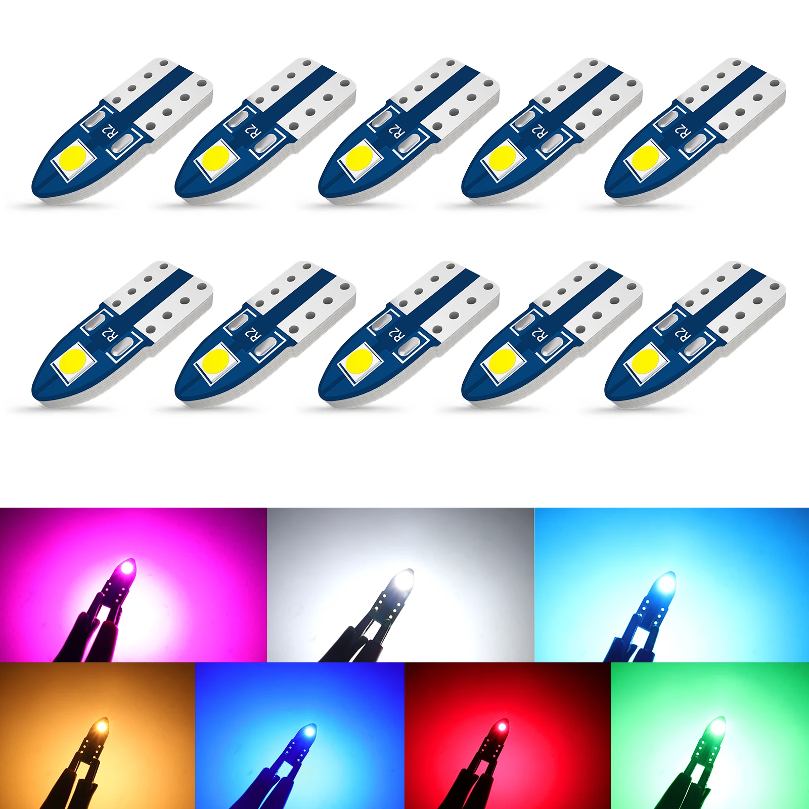 10/2PCS W5W T10 LED Bulbs 194 168 3030 2SMD Clearance Lights LED Signal Lamp 12V Auto Map Dome Reading Light DRL Car Accessories
10/2PCS W5W T10 LED Bulbs 194 168 3030 2SMD Clearance Lights LED Signal Lamp 12V Auto Map Dome Reading Light DRL Car Accessories