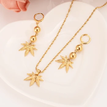 gold pendant Necklace Earring Set Women Party Gift Cannabiss Weed Marijuana Leaf charms women girls bridal wedding Jewelry gift
gold pendant Necklace Earring Set Women Party Gift Cannabiss Weed Marijuana Leaf charms women girls bridal wedding Jewelry gift