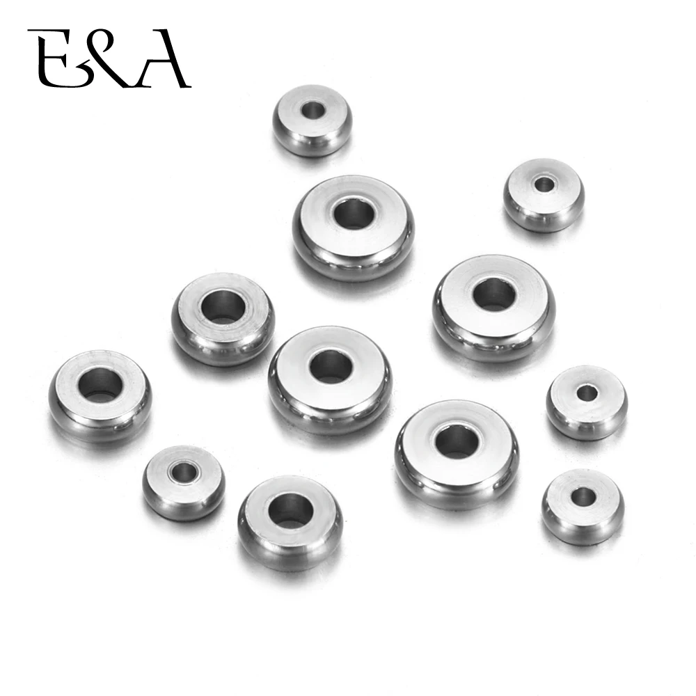 50-100pcs/Lot Stainless Steel Small Hole Spacer Beads Jewelry Accessories String Beaded Bracelet Necklace DIY Loose Beads
50-100pcs/Lot Stainless Steel Small Hole Spacer Beads Jewelry Accessories String Beaded Bracelet Necklace DIY Loose Beads