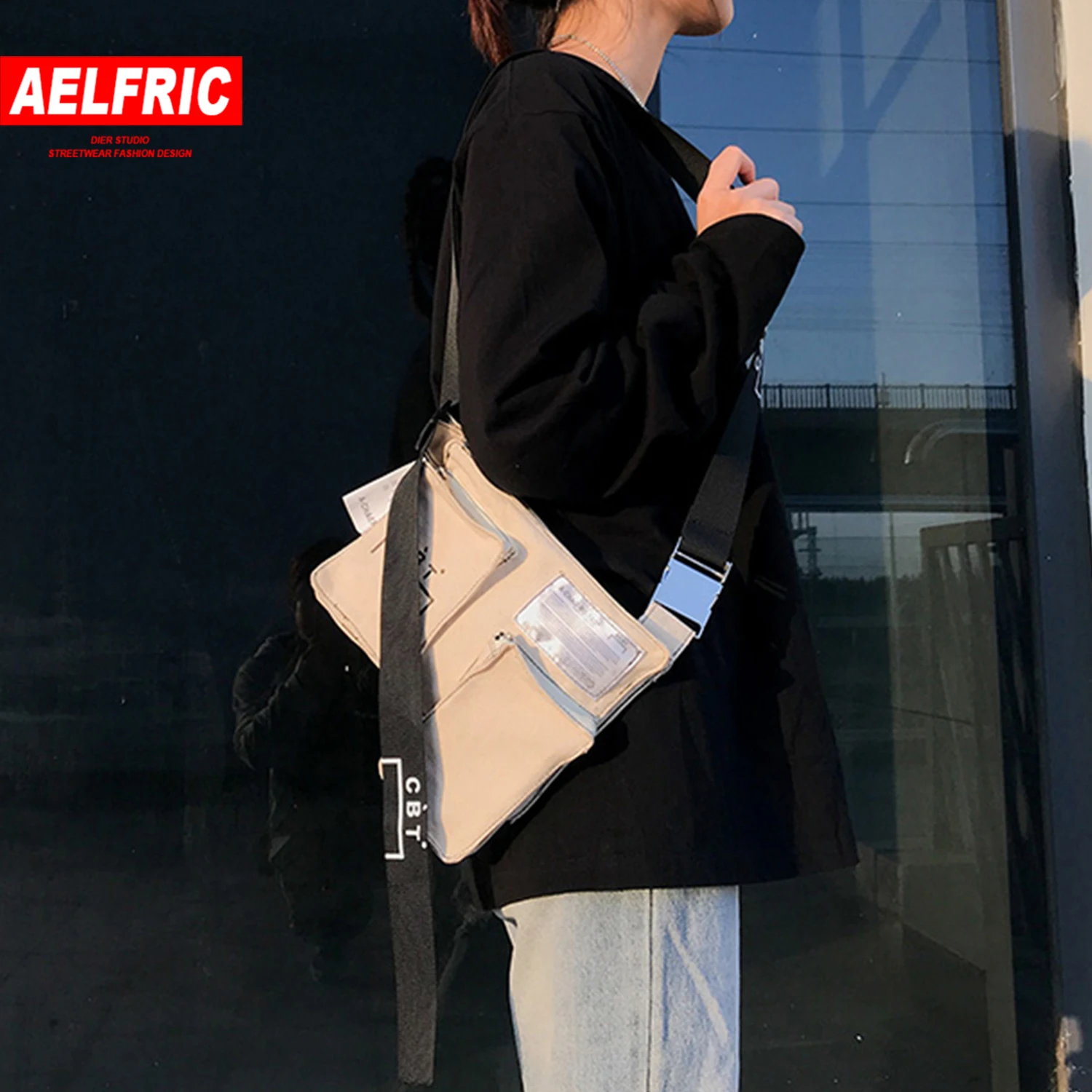 AELFRIC Hip Hop Men Women Canvas Tactical Shoulder Chest Rig Bags Adjustable Pockets Kanye Streetwear Functional Waist Packs Bag
AELFRIC Hip Hop Men Women Canvas Tactical Shoulder Chest Rig Bags Adjustable Pockets Kanye Streetwear Functional Waist Packs Bag