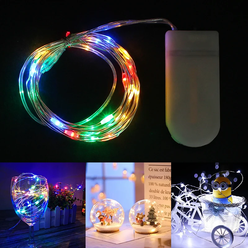 Holiday String Christmas Lights 2m 20leds Warm White Red Blue Light led Strips Copper Wire Fairy Gift Decoration Button Battery
Holiday String Christmas Lights 2m 20leds Warm White Red Blue Light led Strips Copper Wire Fairy Gift Decoration Button Battery