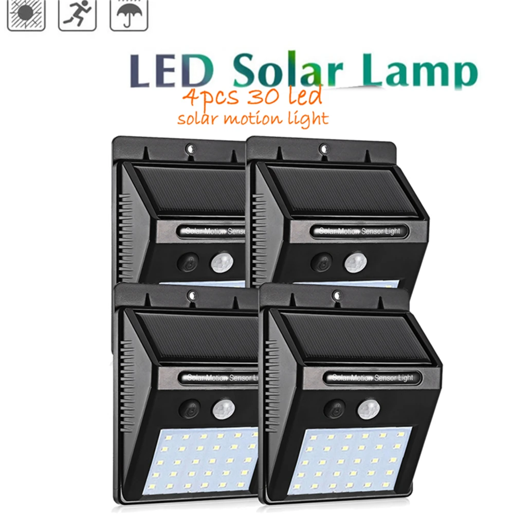 1-4PCS Waterproof LEDs Solar Light Solar Panels Power PIR Motion Sensor Light Garden Outdoor Pathway Sense Solar Lamp Wall Light
1-4PCS Waterproof LEDs Solar Light Solar Panels Power PIR Motion Sensor Light Garden Outdoor Pathway Sense Solar Lamp Wall Light