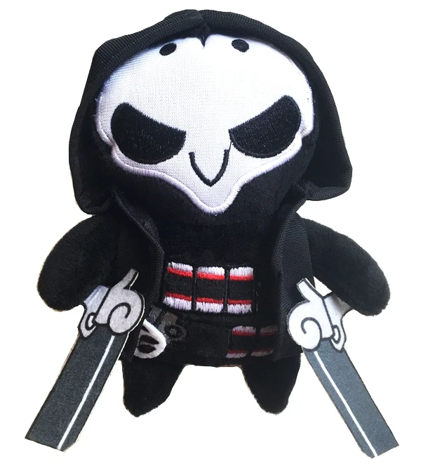 Overwatch Reaper Plush Doll 6" Stuffed Toys Bags Charms Pendant Keychains Game OW Cosplay Collectible Home Decor Gift Collection
Overwatch Reaper Plush Doll 6" Stuffed Toys Bags Charms Pendant Keychains Game OW Cosplay Collectible Home Decor Gift Collection